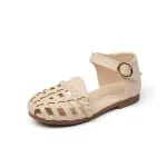 Kids Leather Closed Toe Sandals Outdoor Flat Shoes(Toddler/Little Kid/Big Kid)