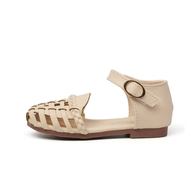 Kids Leather Closed Toe Sandals Outdoor Flat Shoes(Toddler/Little Kid/Big Kid) 02