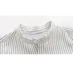 KISFLY Boys Shirt Button Down Long Sleeve Shirts Toddler Cotton Striped Tops T-Shirt