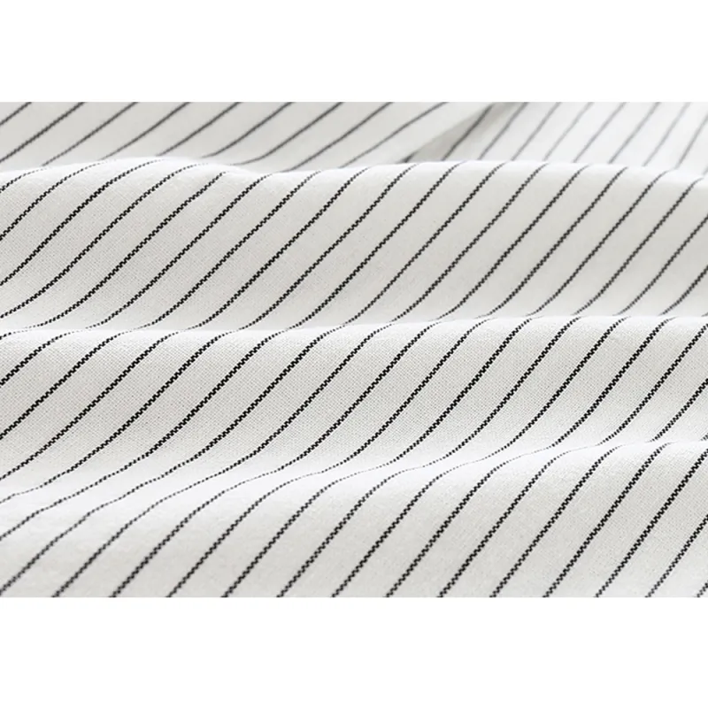 KISFLY Boys Shirt Button Down Long Sleeve Shirts Toddler Cotton Striped Tops T-Shirt