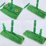 Professional Microfiber Mop for Floor Mopping and Cleaning with Stainless Steel Telescopic Handle