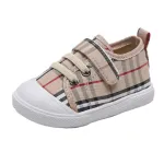 Baby Shoes for Boys and Girls Anti-slip Hook and Loops Canvas Sneaker Shoes