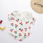 Baby Girls Bodysuit Cotton Summer Short-Sleeve Clothes