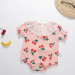 Baby Girls Bodysuit Cotton Summer Short-Sleeve Clothes