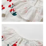 Baby Girls Bodysuit Cotton Summer Short-Sleeve Clothes