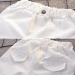 2021 New Baby Boys Clothes Summer Cotton Stripe Short-Sleeve T-Shirt and Shorts Set