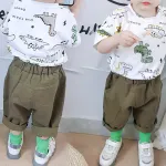 Baby Boys Shorts and T-Shirts Set Summer Cotton Short-Sleeve Cute Pattern Clothes