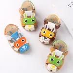 Baby Boys Sandals Summer Soft Lightweight Shoes with Flashing Lights Baby Walking Shoes 