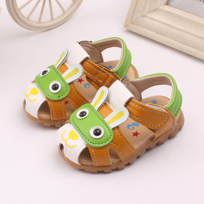 Baby Boys Sandals Summer Soft Lightweight Shoes with Flashing Lights Baby Walking Shoes  02