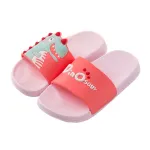 Boys Girls Slide Sandals Summer Lightweight Non-Slip Outdoor Beach Water Shoes Dinosaur Pool Slippers(Toddler/Little Kids)