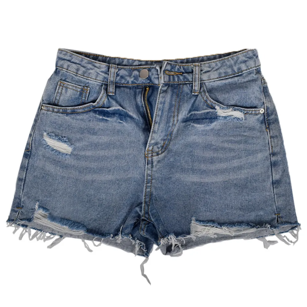 2021 New Summer Women Denim Shorts