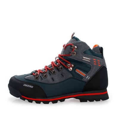 Leather high wear-resistant hiking shoes non-slip outdoor men shoes 01