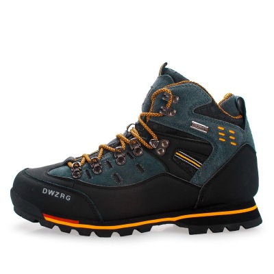 Leather high wear-resistant hiking shoes non-slip outdoor men shoes 02