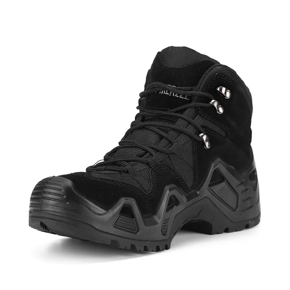 Men hiking shoes wear-resistant shock absorption desert boots high-top outdoor boots