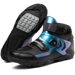 Men motorcycle riding shoes off-road racing low boots