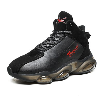 2021 new casual shoes men's sports shoes high-top soft-soled running shoes 01