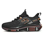 Fashion sneaker comfortable men casual shoes double air cushion running shoes