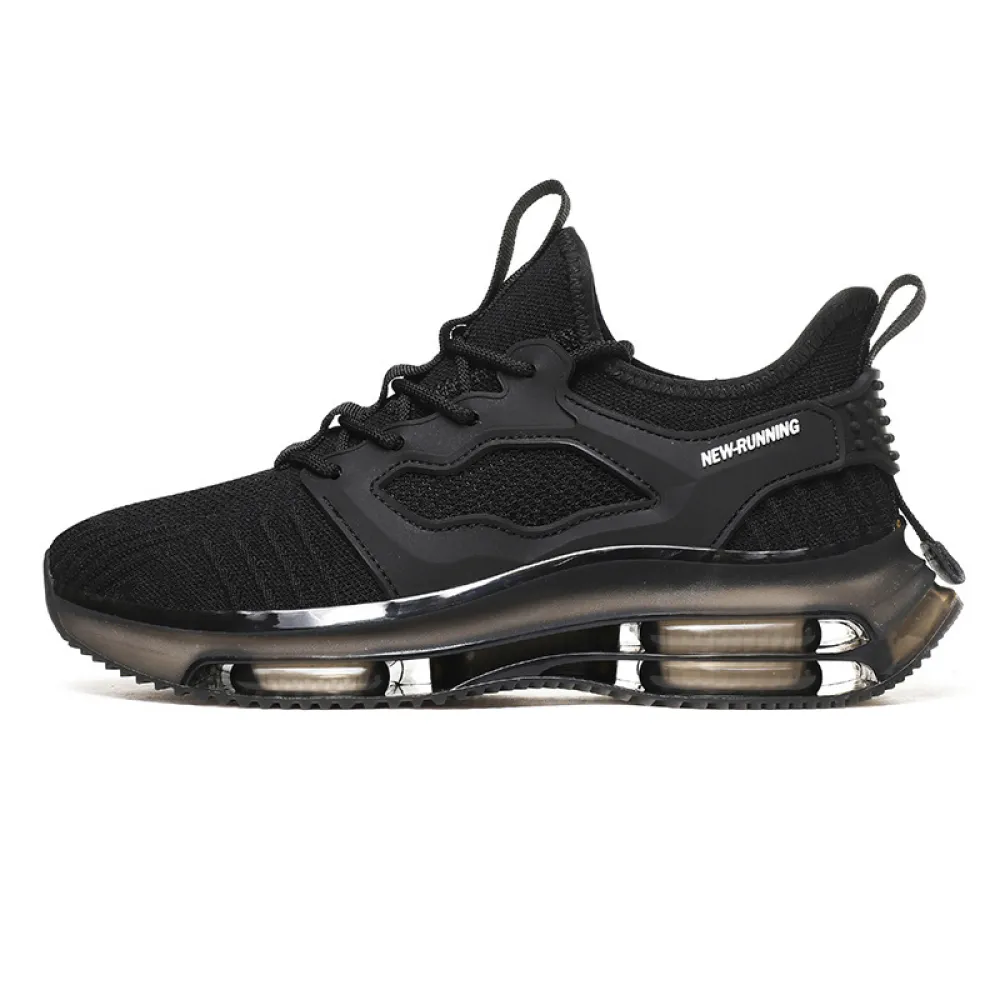 Fashion sneaker comfortable men casual shoes double air cushion running shoes