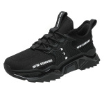 Fashion sneaker comfortable breathable shock absorption non slip sports shoes