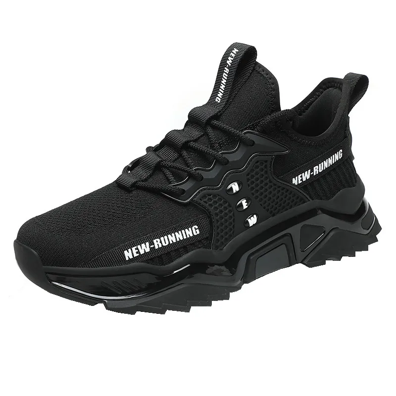 Fashion sneaker comfortable breathable shock absorption non slip sports shoes