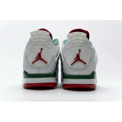 Perfectkicks Jordan 4 Retro White Green Red),AQ3816-063 02