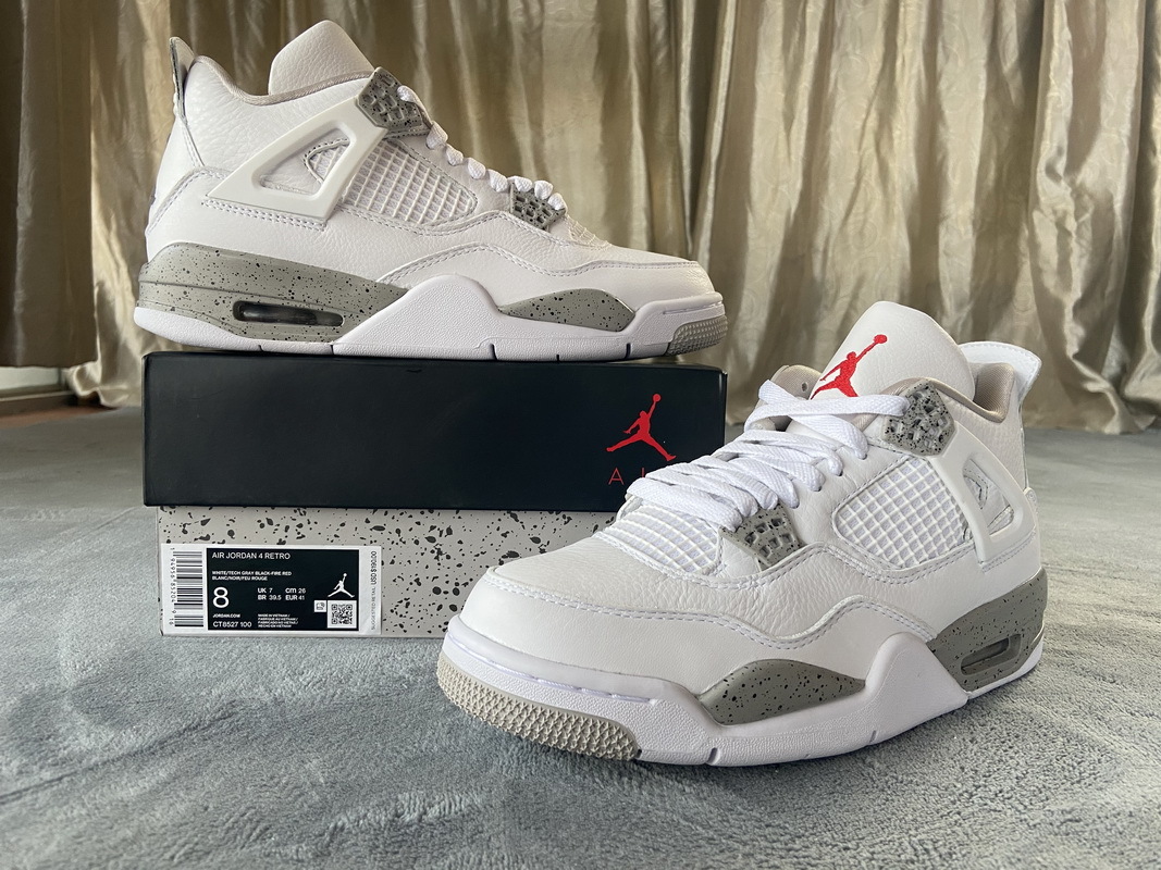 Perfectkicks Jordan 4 Retro White Oreo (2021),CT8527-100