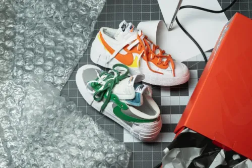 The sacai x Nike Blazer Low jointly re-set the file, I hope that no more tickets will be skipped!