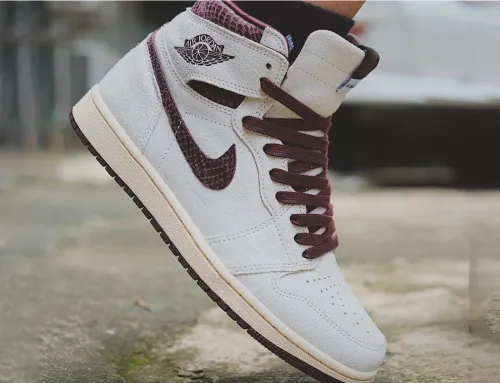 Snake scale blessing! A Ma Maniére x Air Jordan 1 High's latest joint shoes are the first to be exposed