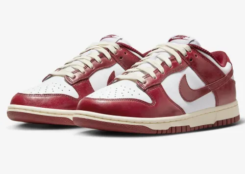 Cool cheap shoes Dunk Low PRM ‘Team Red’