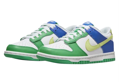 Cool sneakers Dunk Low GS Green Blue FN6973-100