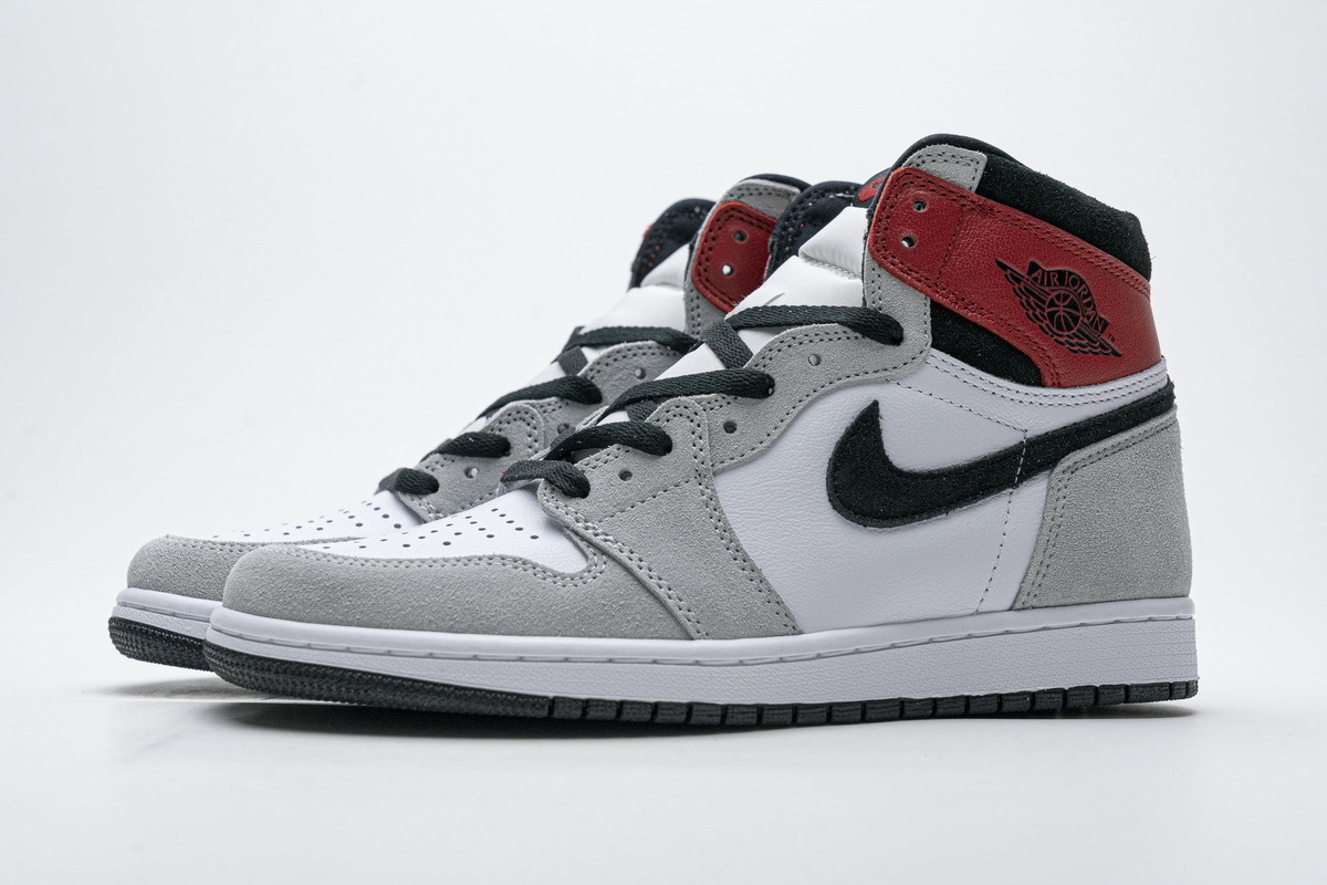 Jordan 1 Retro High Light Smoke Grey