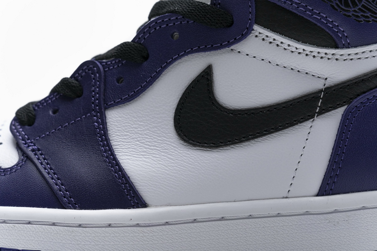 Jordan 1 Retro High Court Purple White