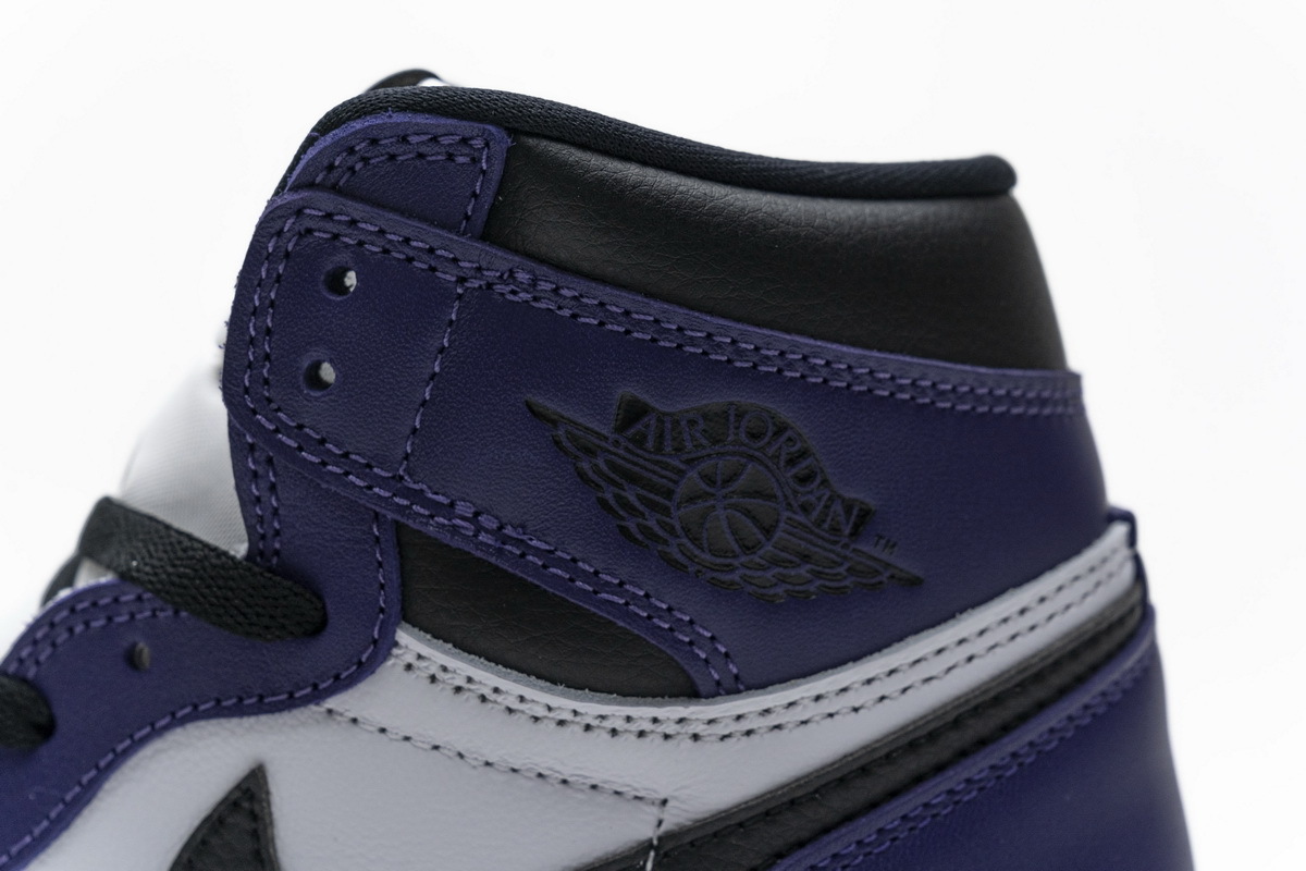 Jordan 1 Retro High Court Purple White