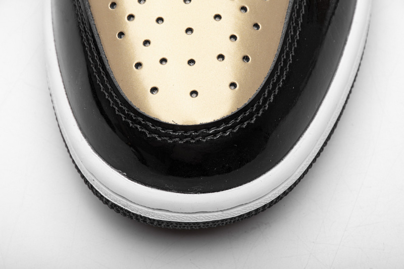 Jordan 1 Retro High NRG Patent Gold Toe