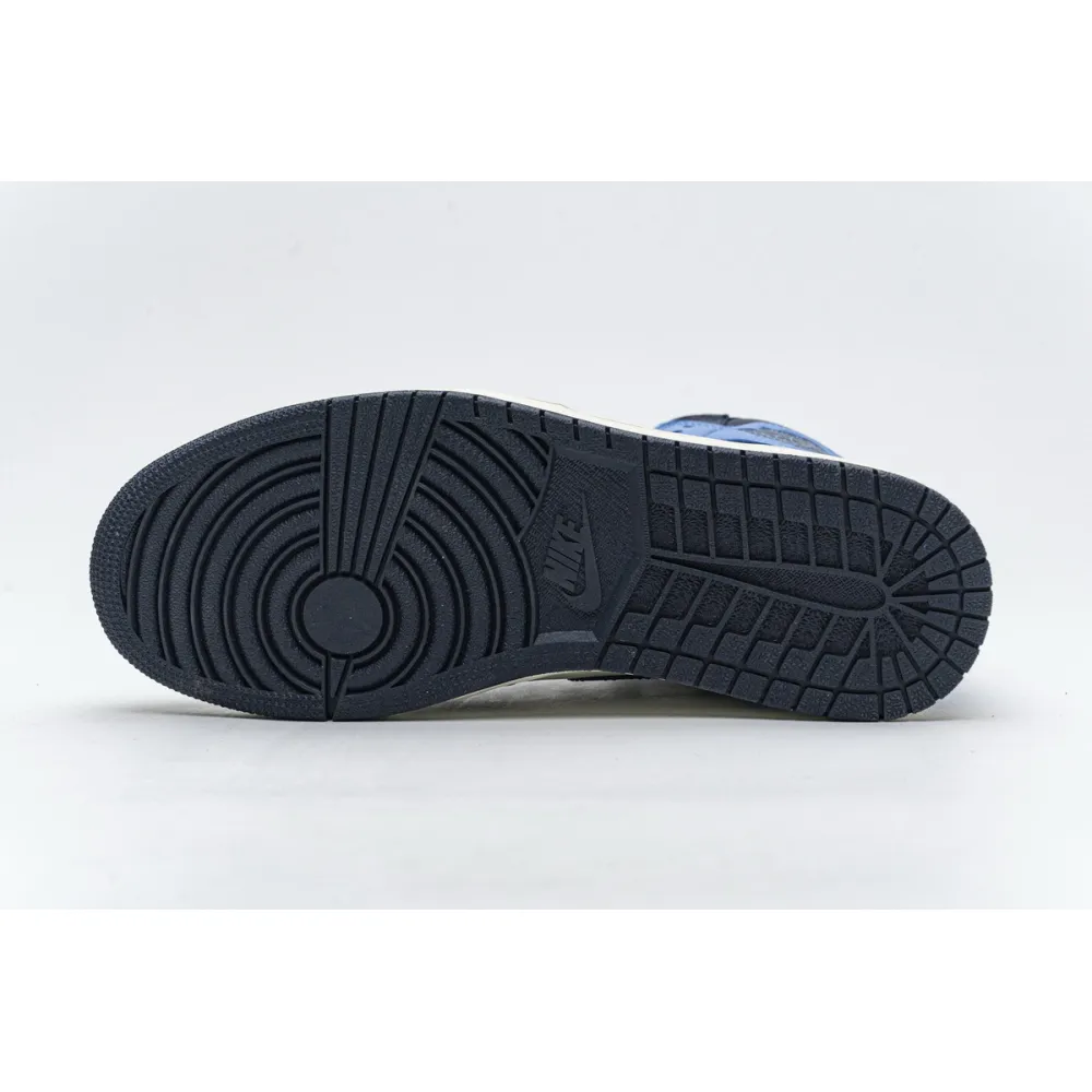 Jordan 1 Retro High Obsidian UNC