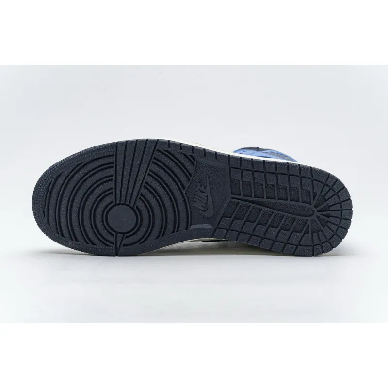 Jordan 1 Retro High Obsidian UNC