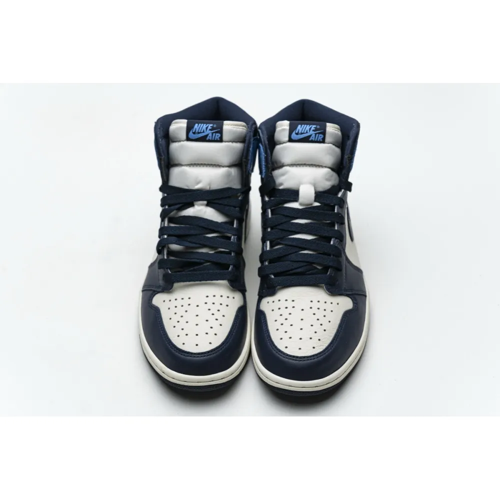 Jordan 1 Retro High Obsidian UNC