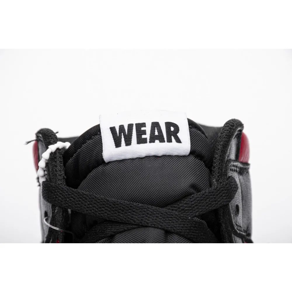 Jordan 1 Retro High "Not for Resale" Varsity Red