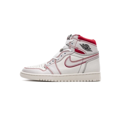 Jordan 1 Retro High Phantom Gym Red 01
