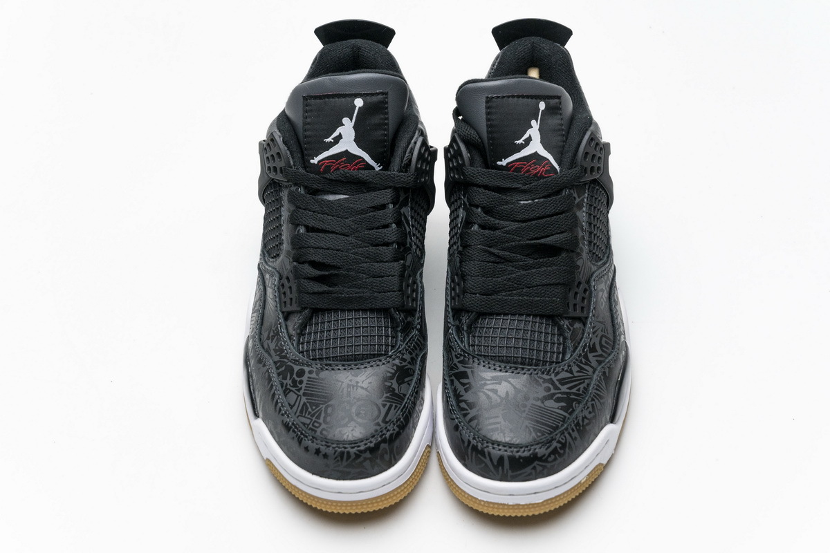 Jordan 4 Retro Laser Black Gum