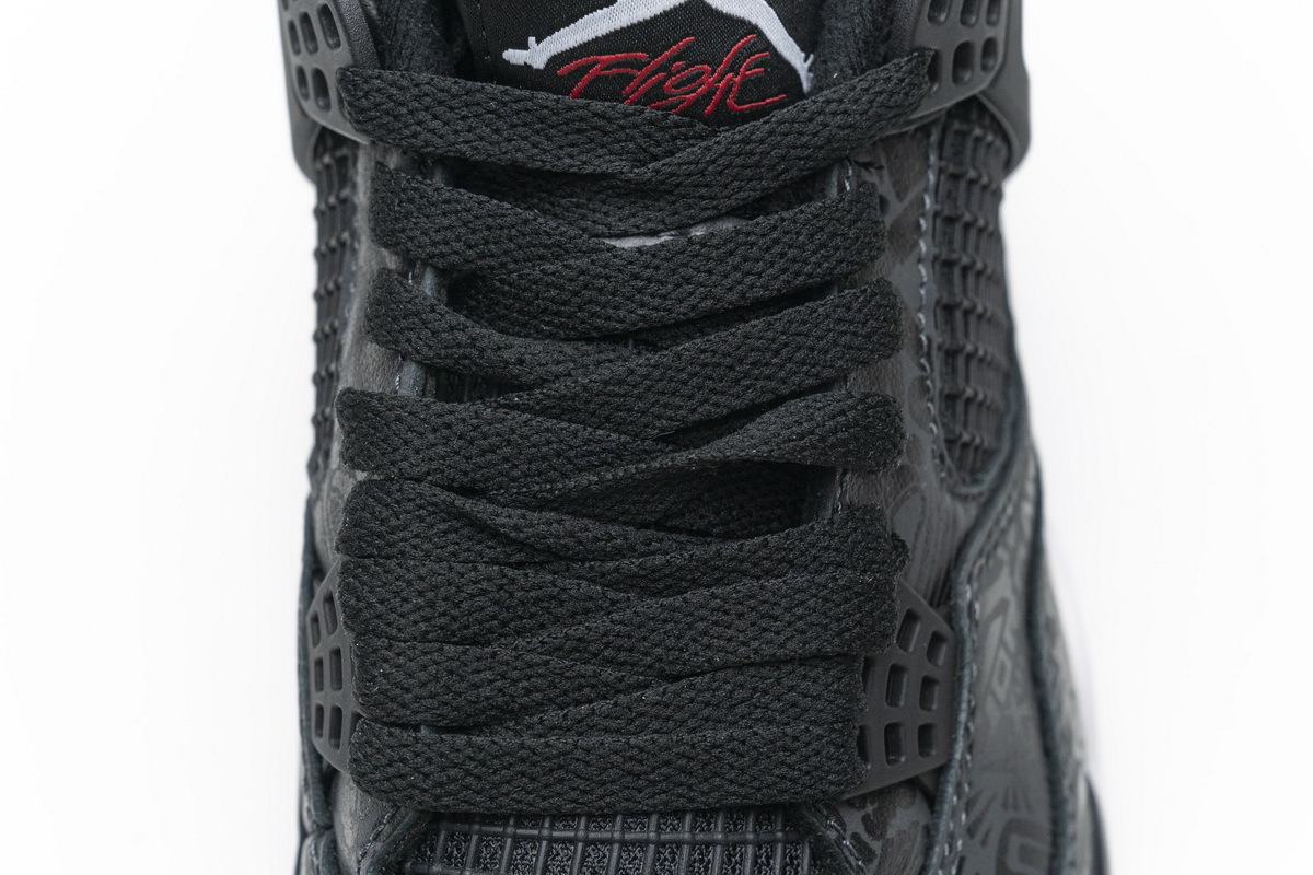 Jordan 4 Retro Laser Black Gum