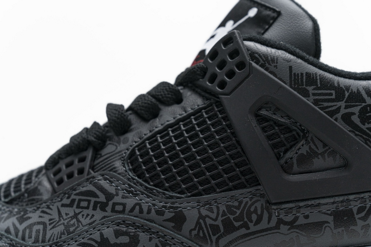 Jordan 4 Retro Laser Black Gum
