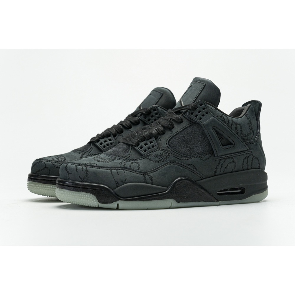 Jordan 4 Retro Kaws Black