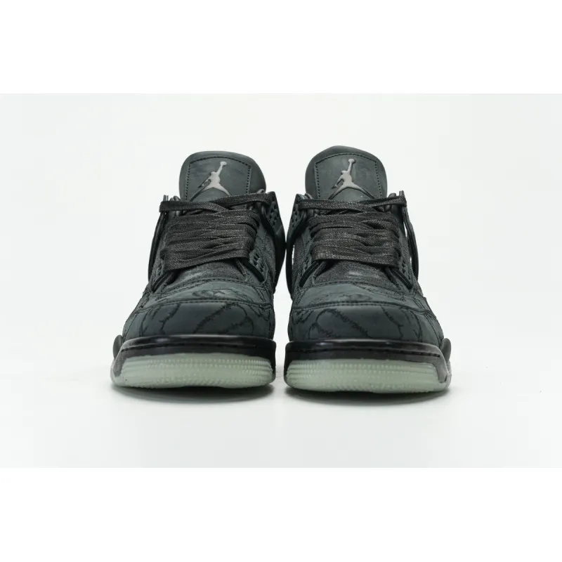 Jordan 4 Retro Kaws Black