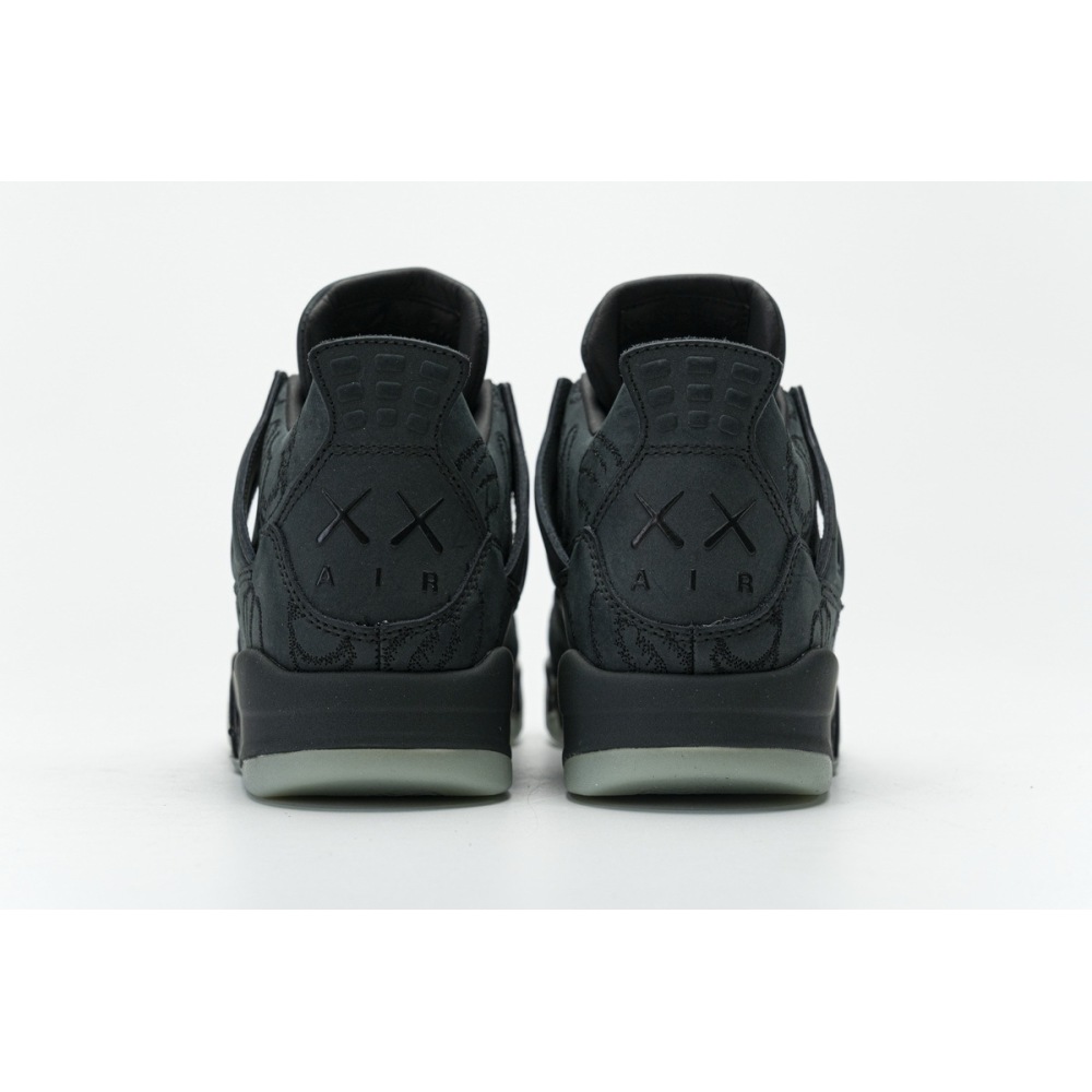 Jordan 4 Retro Kaws Black