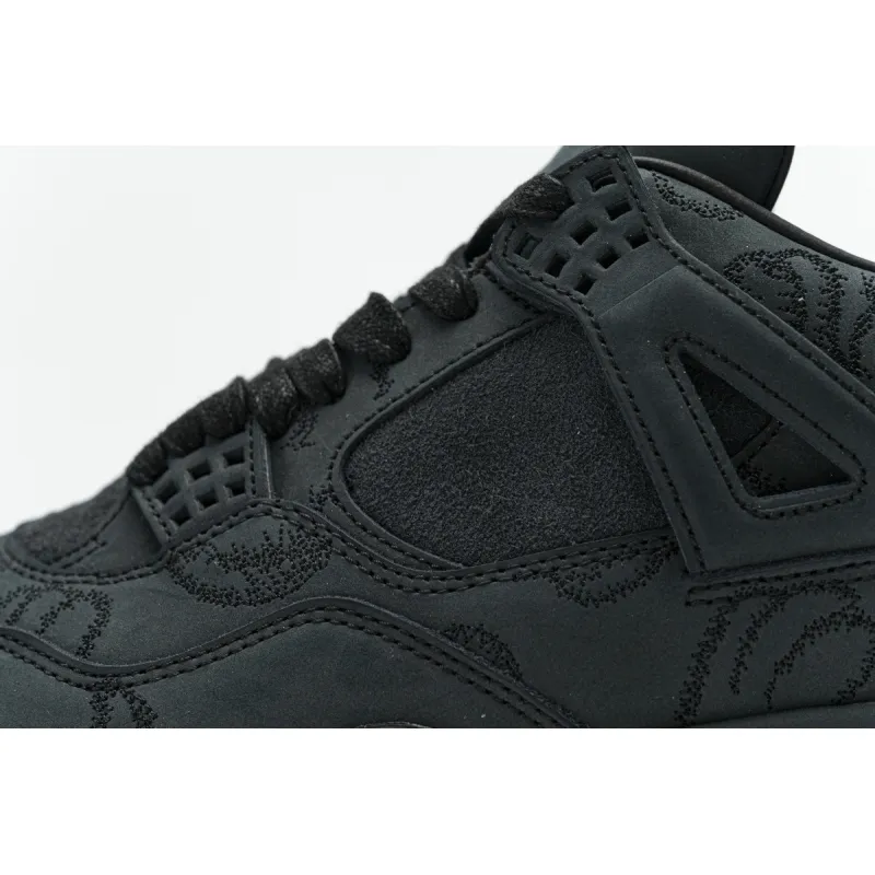Jordan 4 Retro Kaws Black