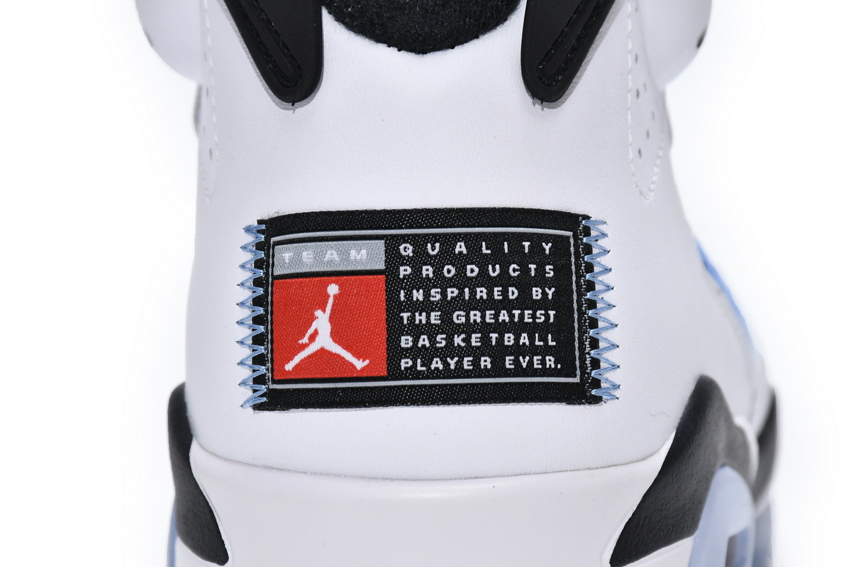 Jordan 6 Retro UNC White