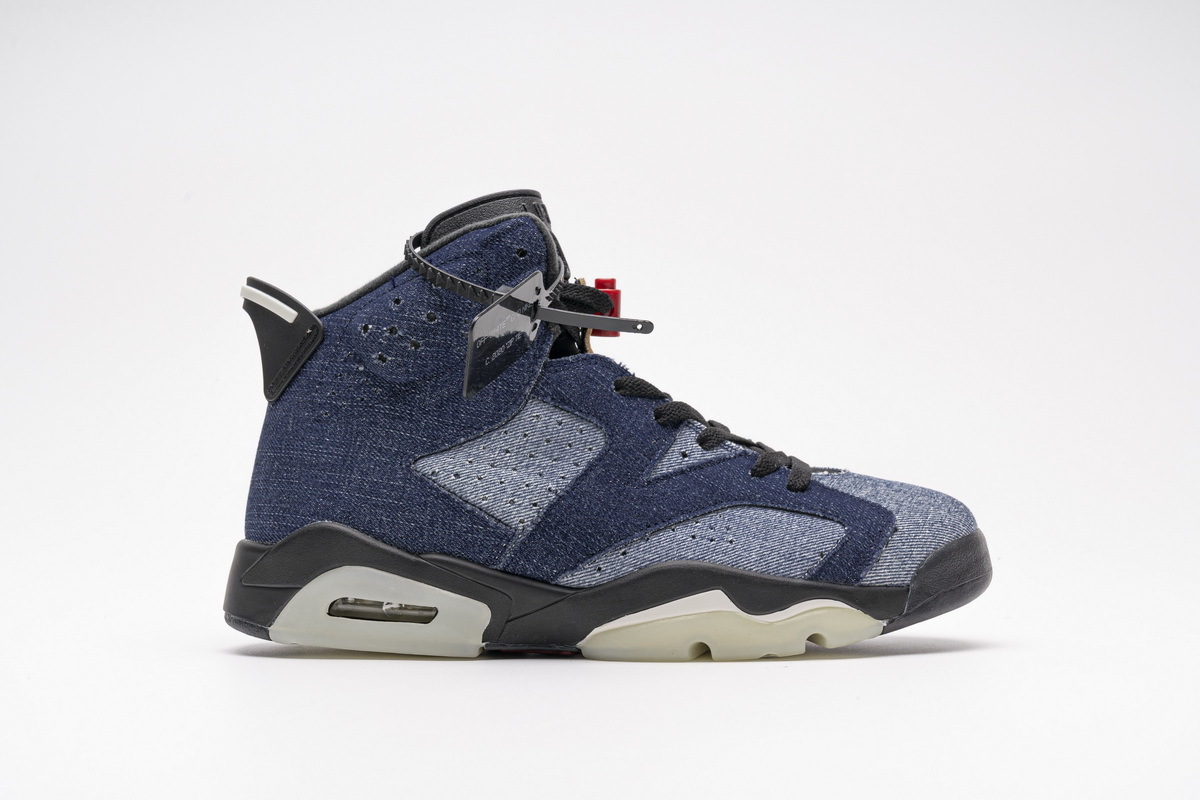 Jordan 6 Retro Washed Denim (Mid Quality)