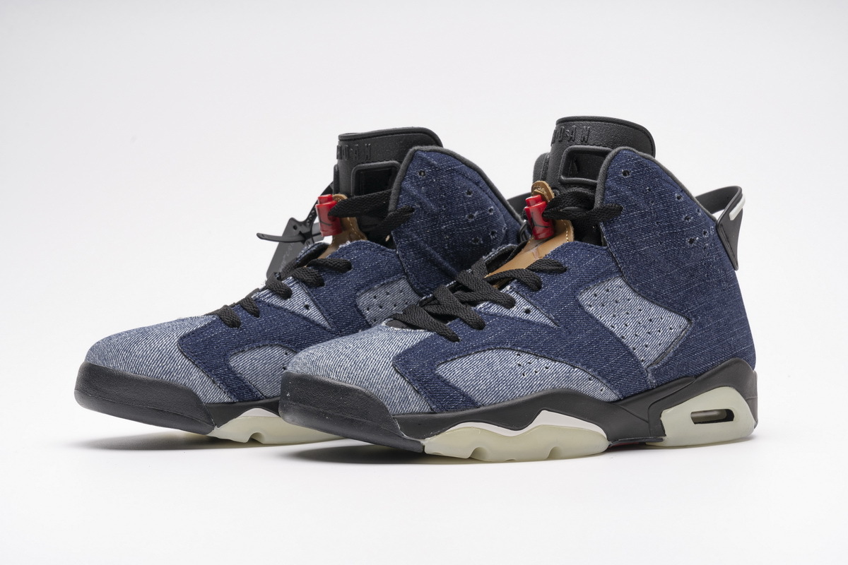 Jordan 6 Retro Washed Denim (Mid Quality)