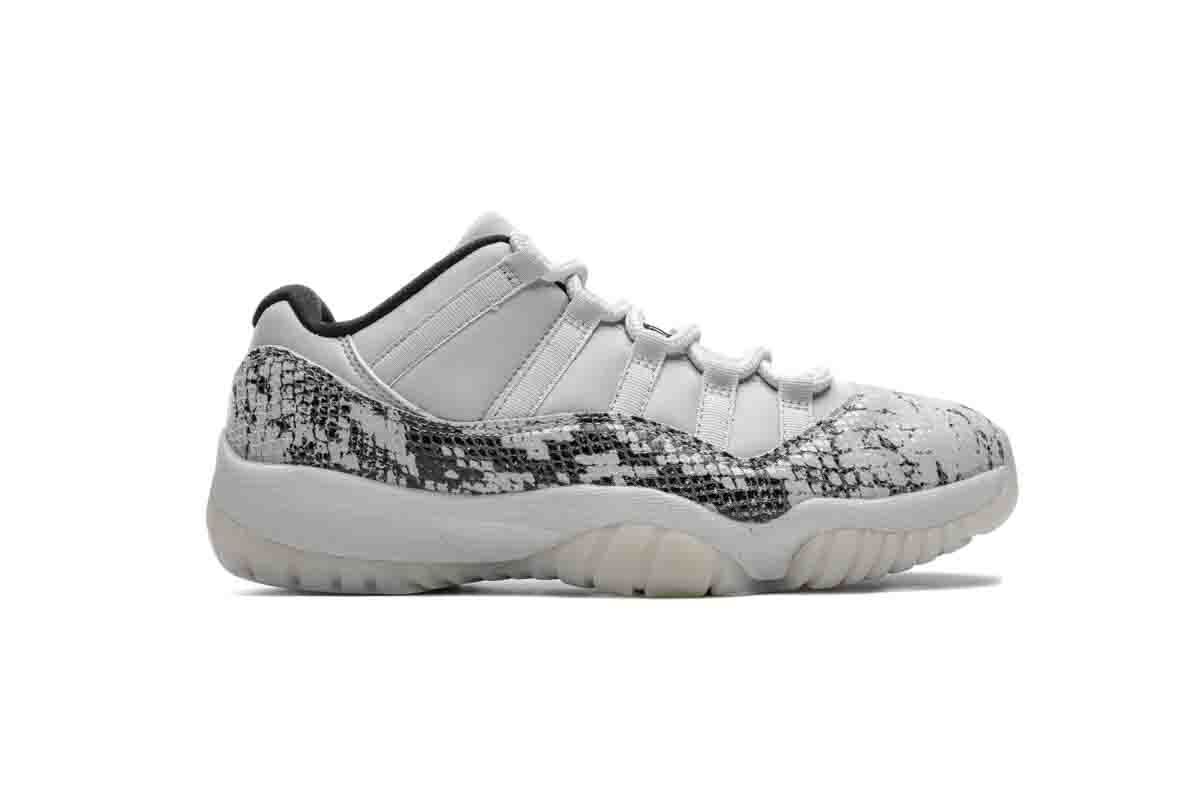 Jordan 11 Retro Low Snake Light Bone (Mid Quality)